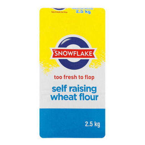 Snowflake Self Raising Wheat Flour 2.5kg - Fresh in a Box