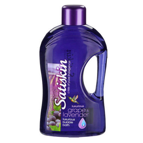 Satiskin Bubble Bath Grape & Lavander - Fresh in a Box