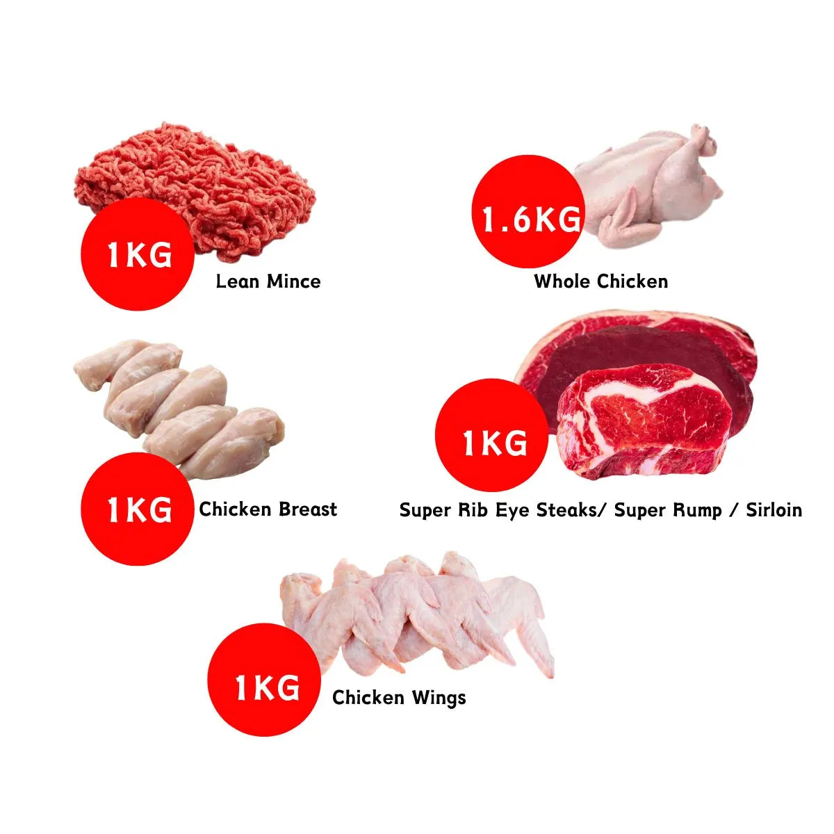 Beef and Chicken Meat Box - Fresh in a Box