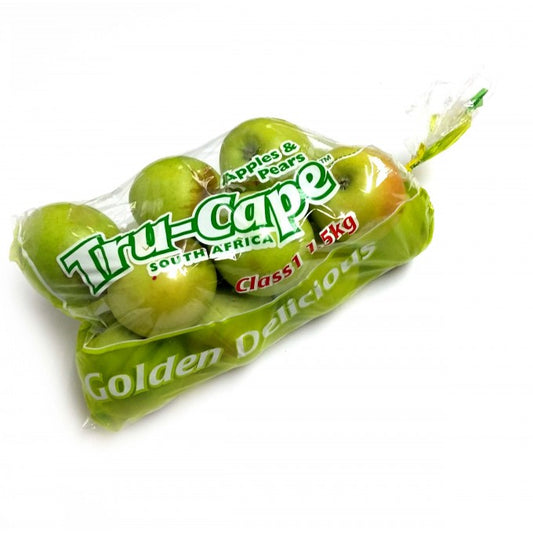 Tru-Cape Golden Delicious Apples 1.5kg