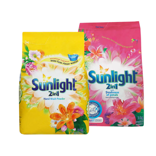 Sunlight 2in1 Washing Powder 2kg - Fresh in a Box